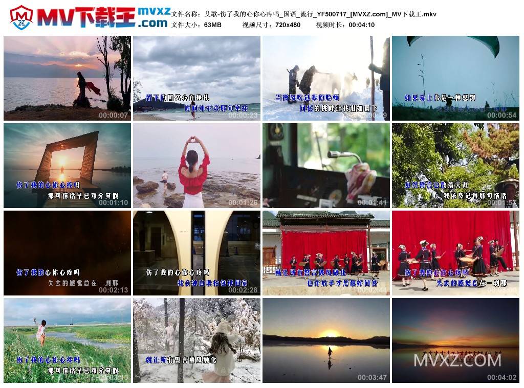 艾歌-伤了我的心你心疼吗_国语_流行_YF500717